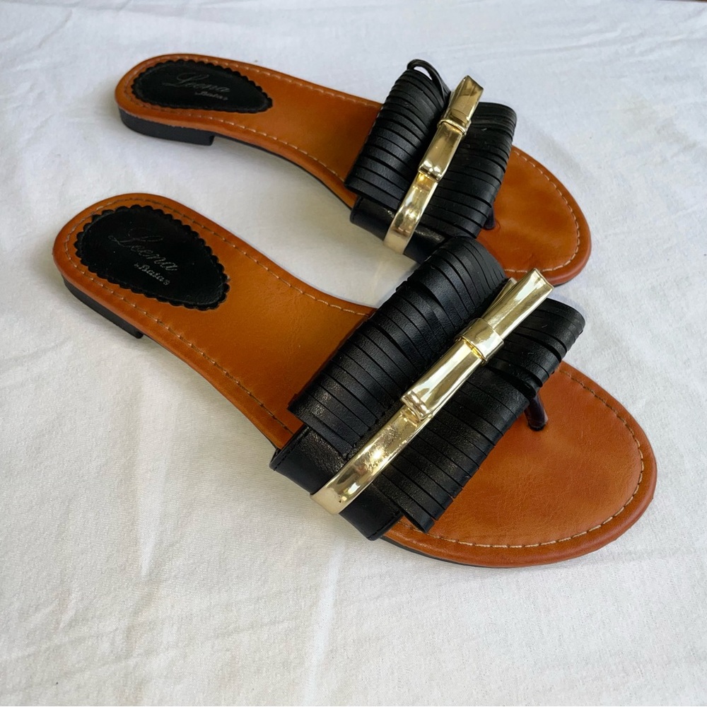 Black women’s Flats/Sandals